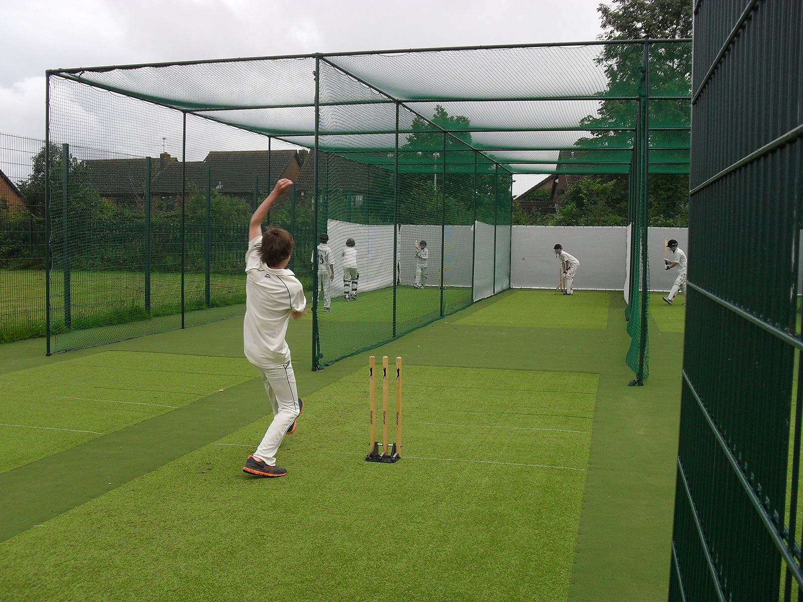 Kennet School - Cricket Pitches with practice nets